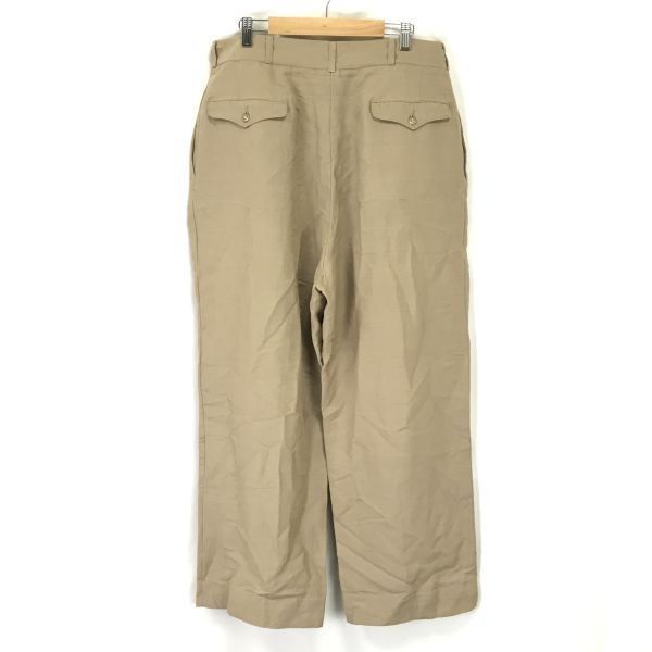 Vintage/50s?★RAPID ZIPPE★U.S.ARMY TROUSERS/CHINO  PANTS【W88cm/カーキ】米軍/ミリタリーパンツR/LEITCHFIELD MANUFACTURING◆cBH367 #BUZZBERG