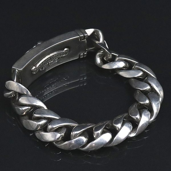 クロムハーツ IDブレスレット ダガー シルバー925 メンズ ブレス 美品