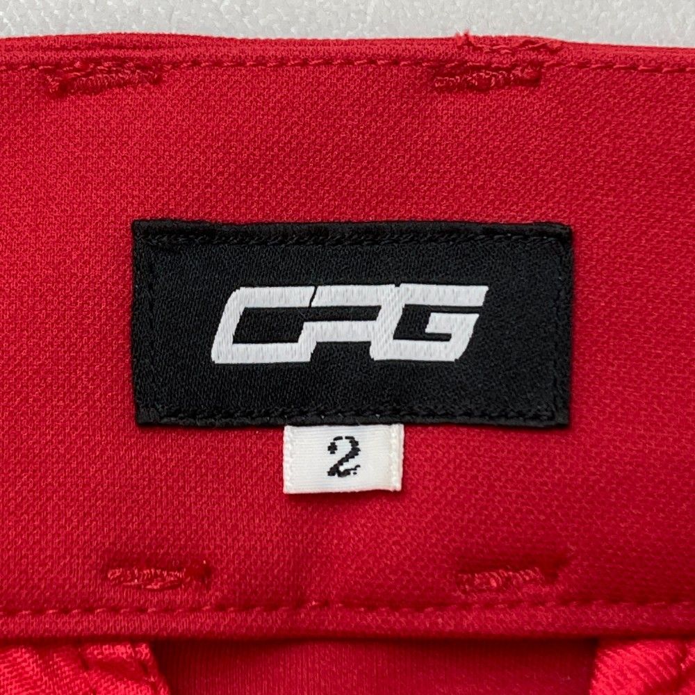 サイズ：2 CPG GOLF シーピージーゴルフ スカート レッド系