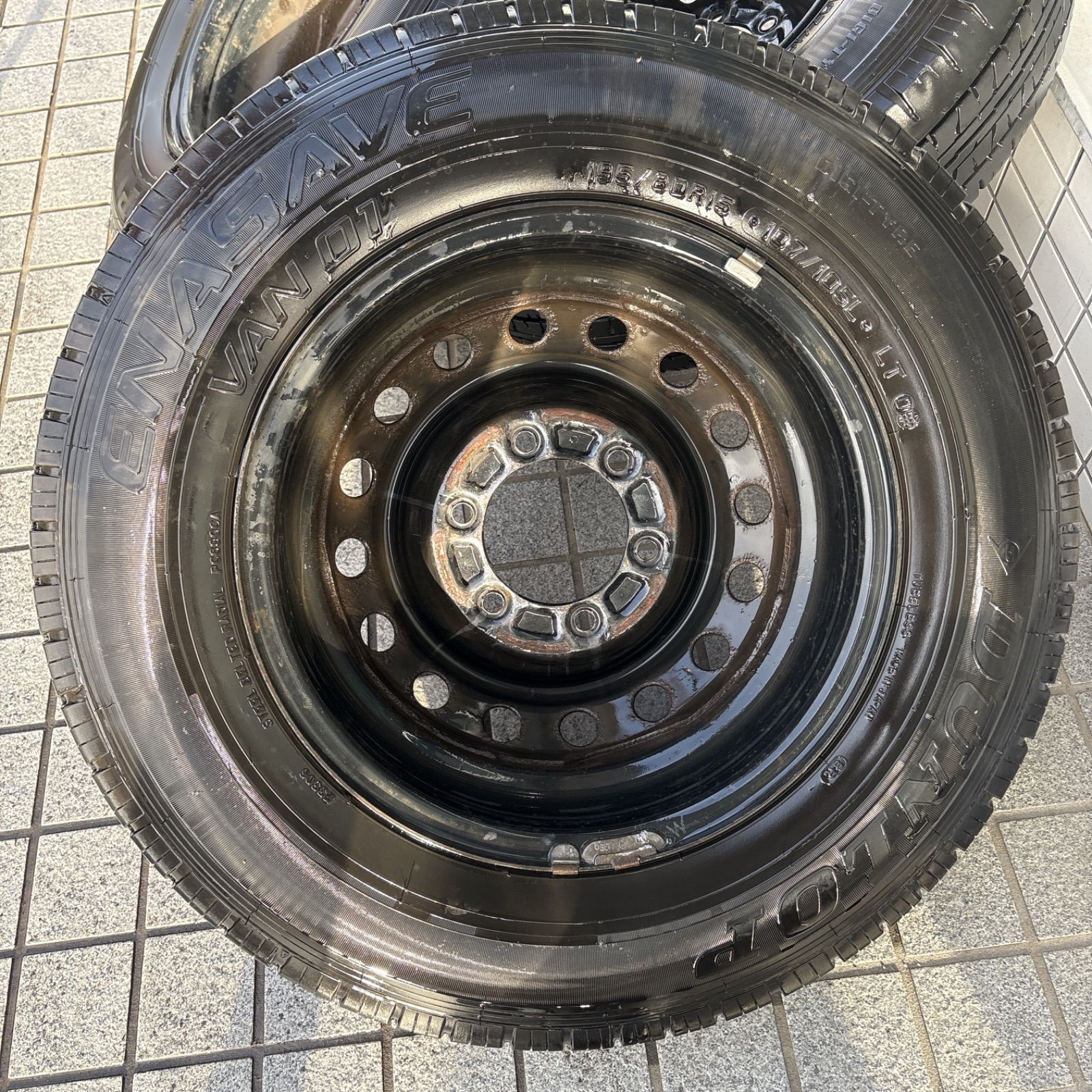 鉄チン純正ホイールタイヤセット