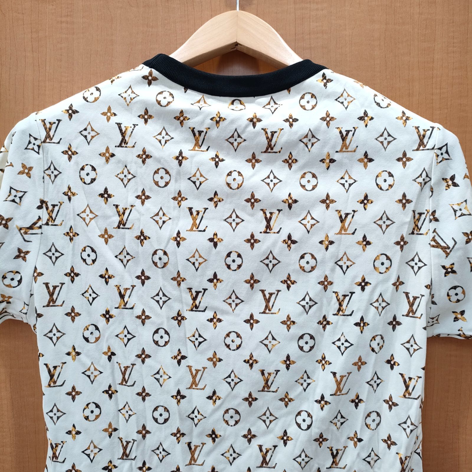 LouisVuitton Tシャツ 半袖 新品 タグ付き Lサイズ ルイヴィトン ルイヴィトン LOUIS VUITTON 半袖Tシャツ サイズL - 黒