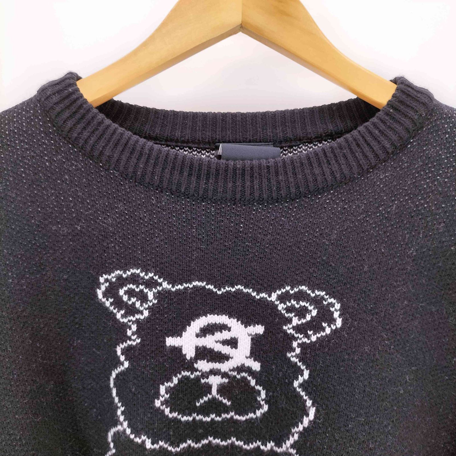OY 人気 クマ ニット   277-1 オーワイ OY ODOLLY KNIT クマ プルオーバーニットセーター