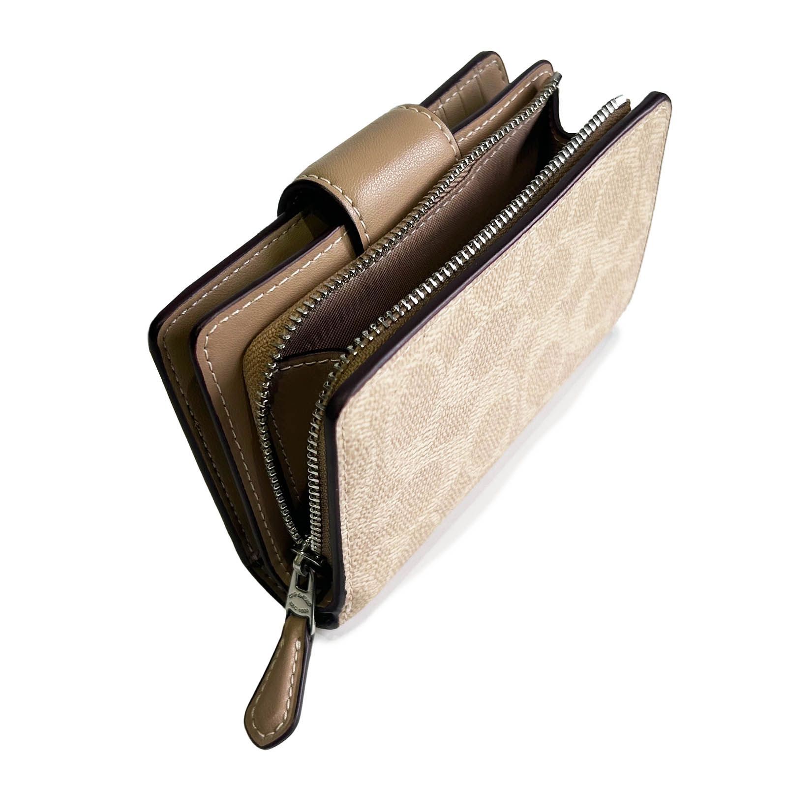 コーチ COACH 折り財布 CW786 SVPWH サンド×トープ 楽天市場】コーチ 財布 レディース COACH 折り財布 シグネチャー