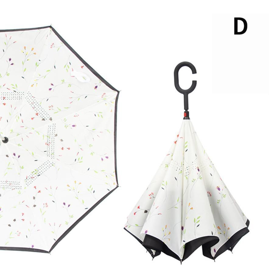 【未使用♡】Kanga 日傘 新品・未使用】傘 逆さ傘 日傘 晴雨兼用 8本骨 折り畳み傘 遮光
