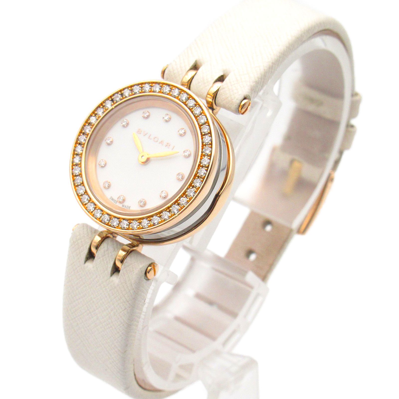 BVLGARI ブルガリ B-zero1 ダイヤベゼル/12Pダイヤ 腕時計 ブルガリ ビーゼロワン ダイヤ レディース BZ23BSS/12.S |腕時計