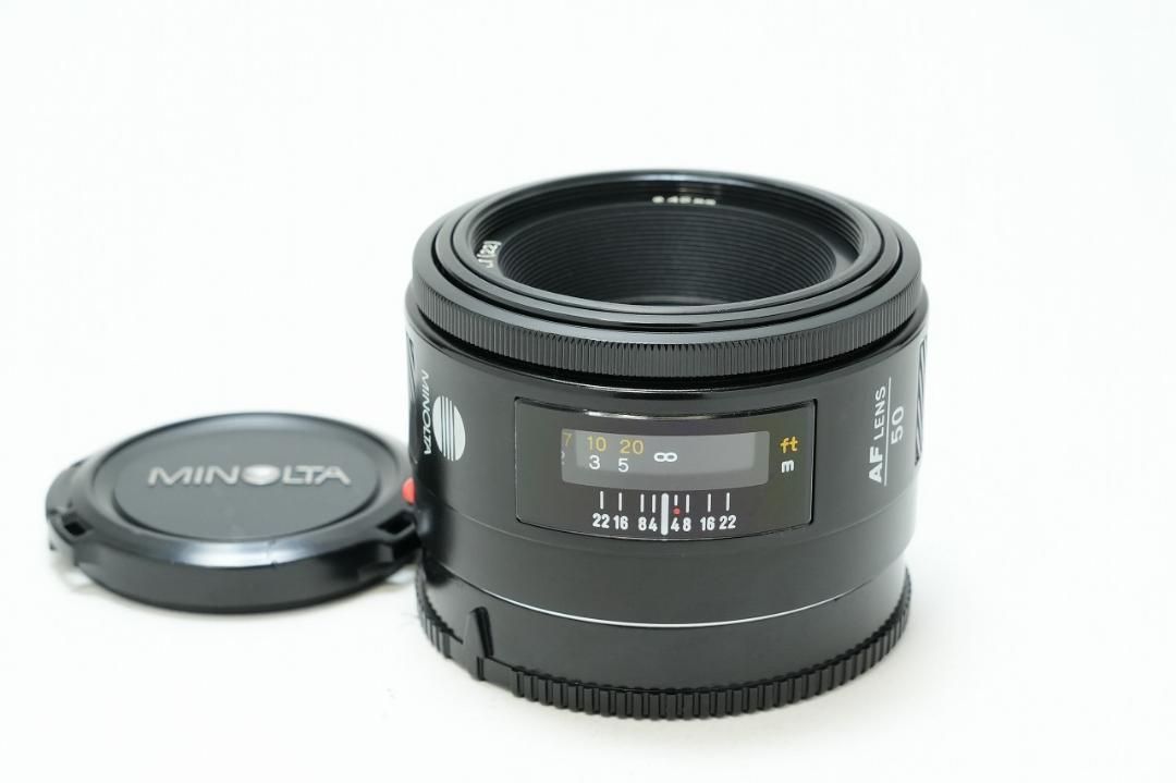 コンディション◤ 基本レンズ 単焦点 MINOLTA AF 50mm F1.7 I型 - www ...