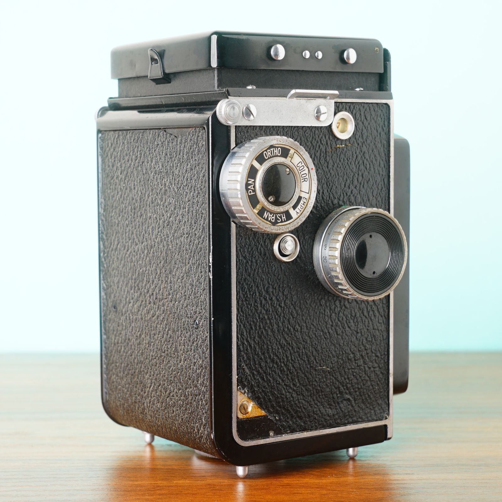 訳あり品◎Minoltaflex ⅡB ミノルタ 二眼レフ フィルムカメラ 49