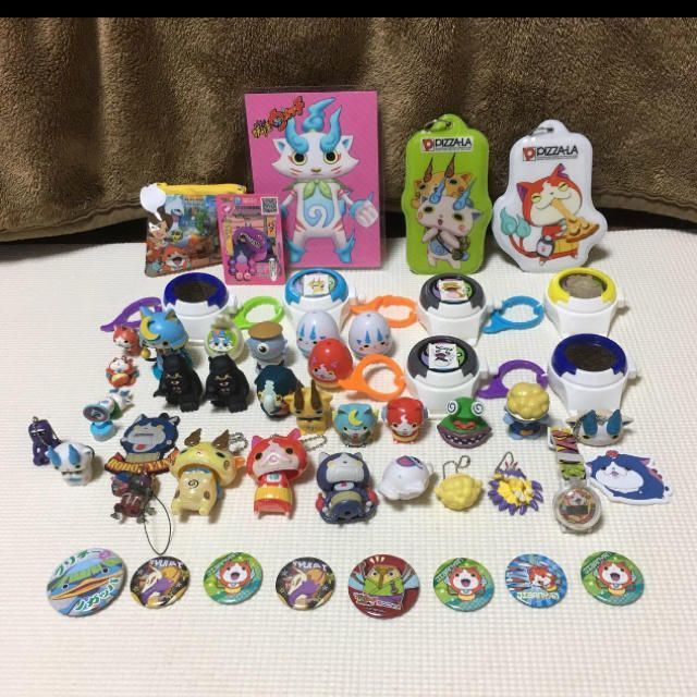 妖怪ウォッチ キーホルダー & ストラップ フィギュア 24種セット レア物あり 妖怪ウォッチ おもちゃセット フィギュア、時計、キーホルダー
