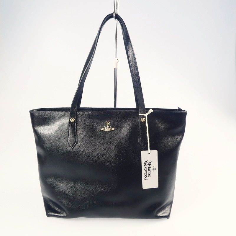 姫路東店】 中古 Vivienne Westwood | ヴィヴィアンウエストウッド トートバッグ DIAMANTE ORB SHOPPER  4205007D-L0040 ブラック 【121】 - メルカリ