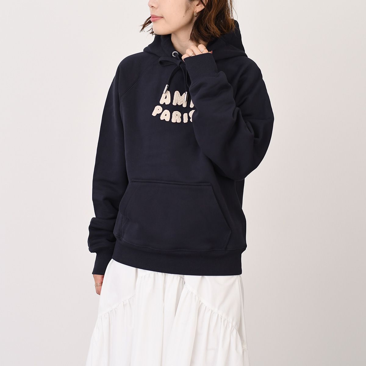 ♣️ami Alexandre Mattiussi ウールパーカー アミパリ AMI ALEXANDRE MATTIUSSI アミパリス AMI DE COEUR トップス