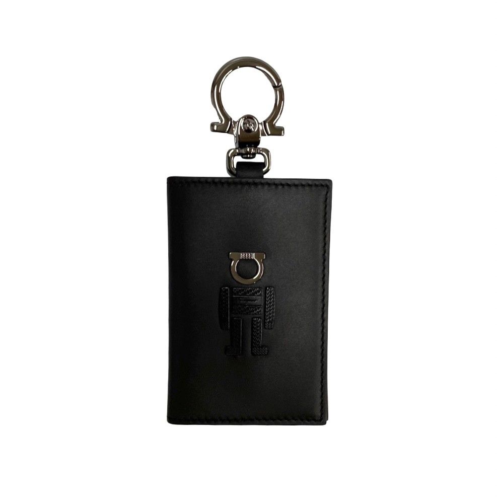 Salvatore Ferragamo サルヴァトーレフェラガモシルバー金具 極 美品 保存箱付 Salvatore Ferragamo サルヴァトーレ フェラガモ