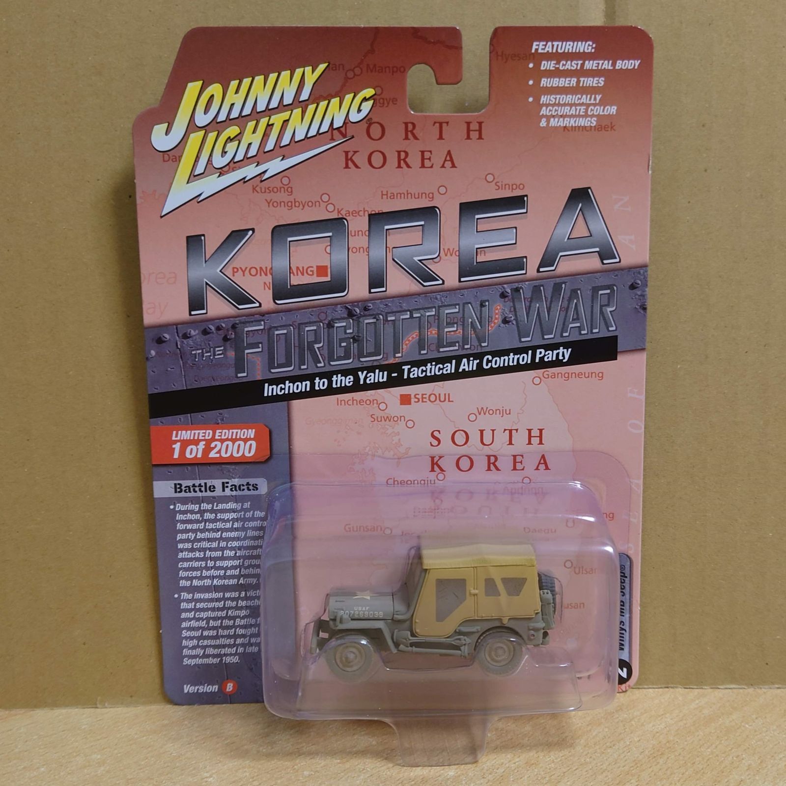 JHONNY LIGHTNING Korean War セットB（6種類入）
