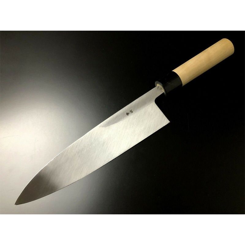 有次包丁 相出刃 240mm 青鋼2 ARITSUGU 別打 築地 名入れ 刺身