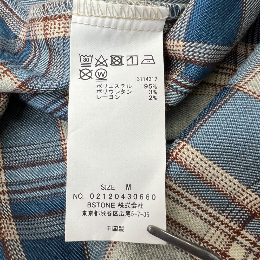 WIND AND SEA × AMERI BIG CHECK SHIRT チェックシャツ Mサイズ