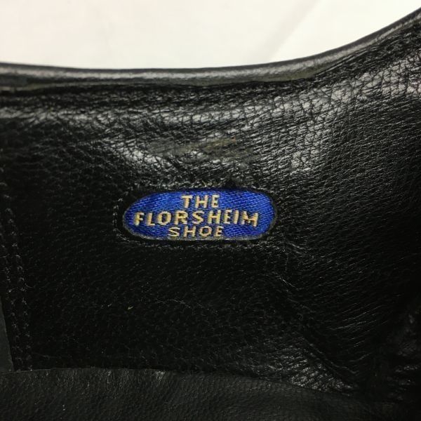 80sVintage 1984年製/ FRORSHEIM フローシャイム【9D 26.5-27.0/〈黒