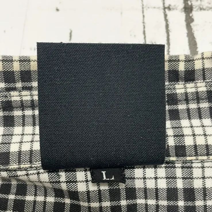 ROTTWEILER チェック柄 長袖シャツ　降谷 お待たせ致しました。/ ROTTWEILER-CHECK OPEN COLLAR LS SHIRT