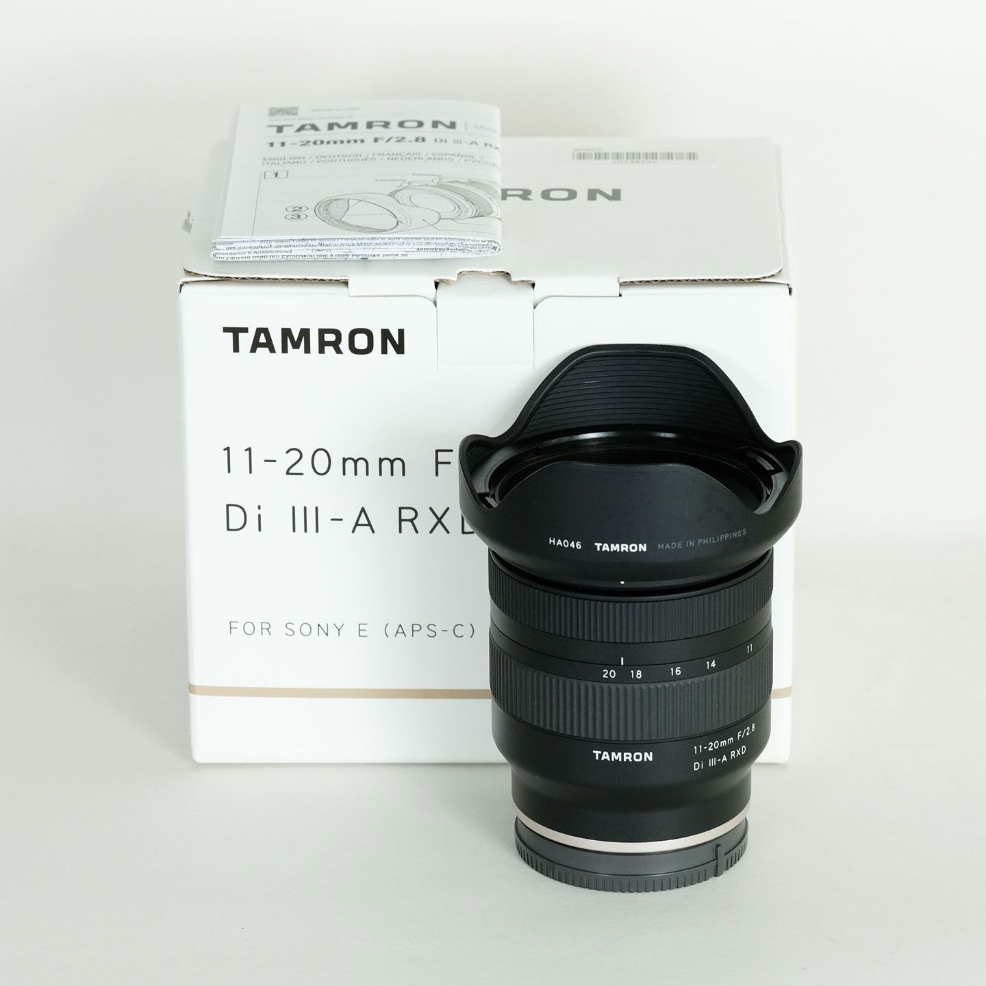 良品] TAMRON 11-20mm F2.8 DiIII-A RXD (Model B060) [ソニーE用] / ソニーEマウント - メルカリ