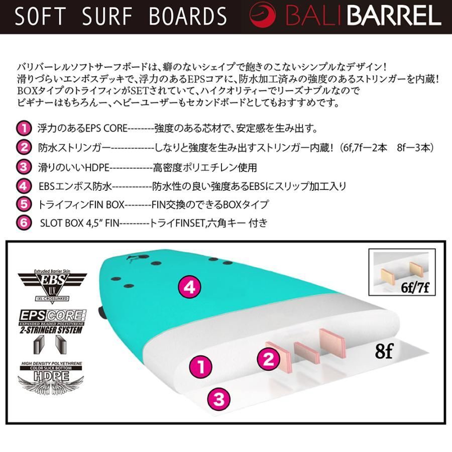 Ideal ロングボード 8’0” ソフトボード トライフィン【直接渡し限定】 Ideal ロングボード 8'0” ソフトボード トライフィン【直接渡し限定