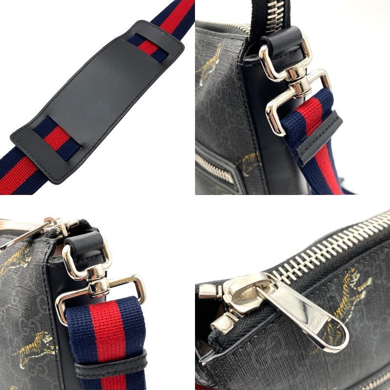 GUCCI グッチ GGスプリーム ショルダーバッグ タイガー 474137