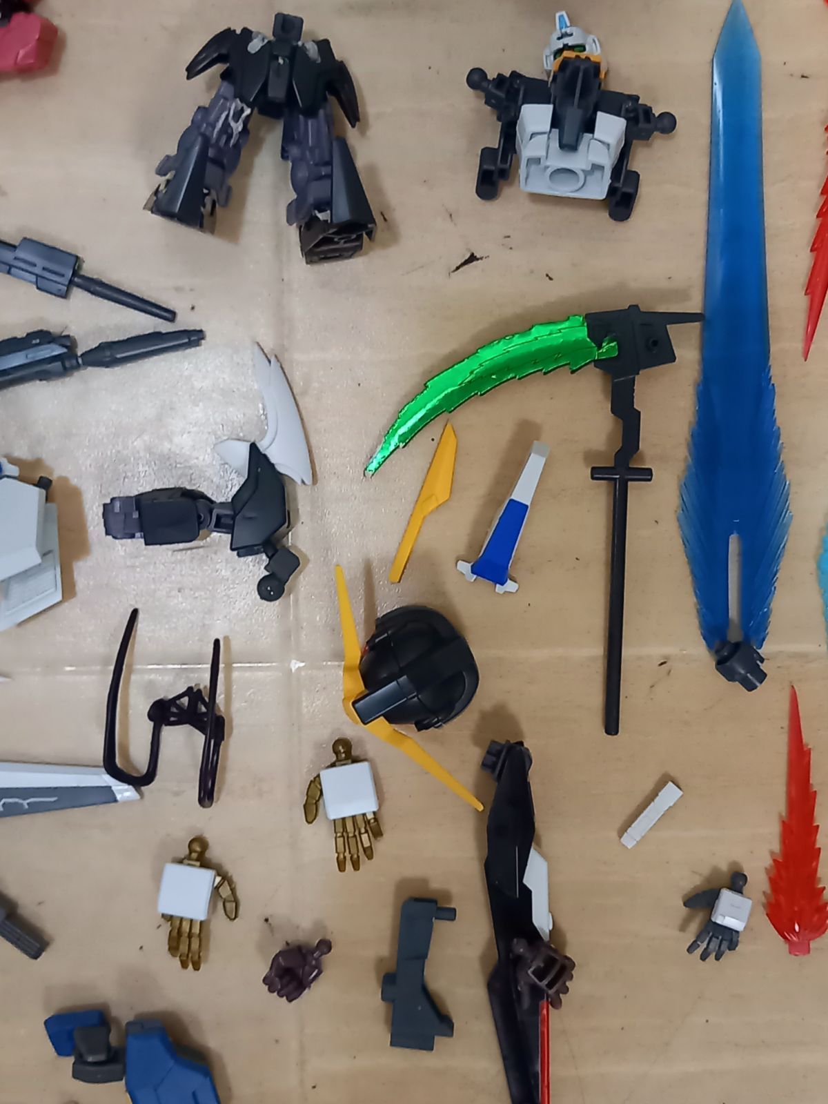 １１体セットその他パーツ多数