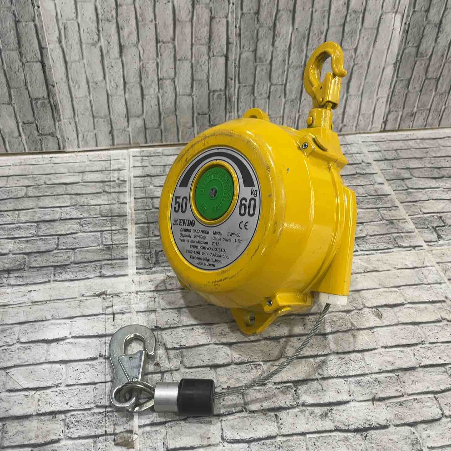 遠藤　バランサー　EWF-60　中古品 ◇遠藤工業(ENDO) スプリングバランサー EWF-60【川口店