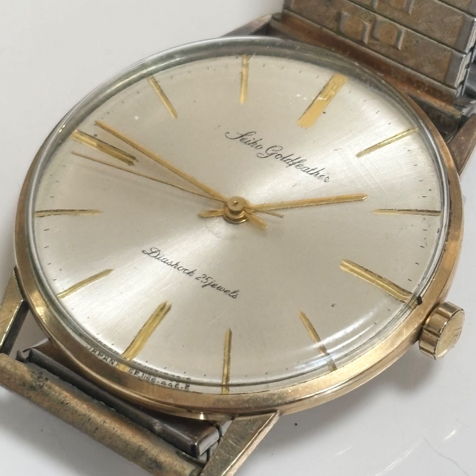 送料無料】SEIKO/セイコー/Gold Feather/ゴールドフェザー/J15002E/手 