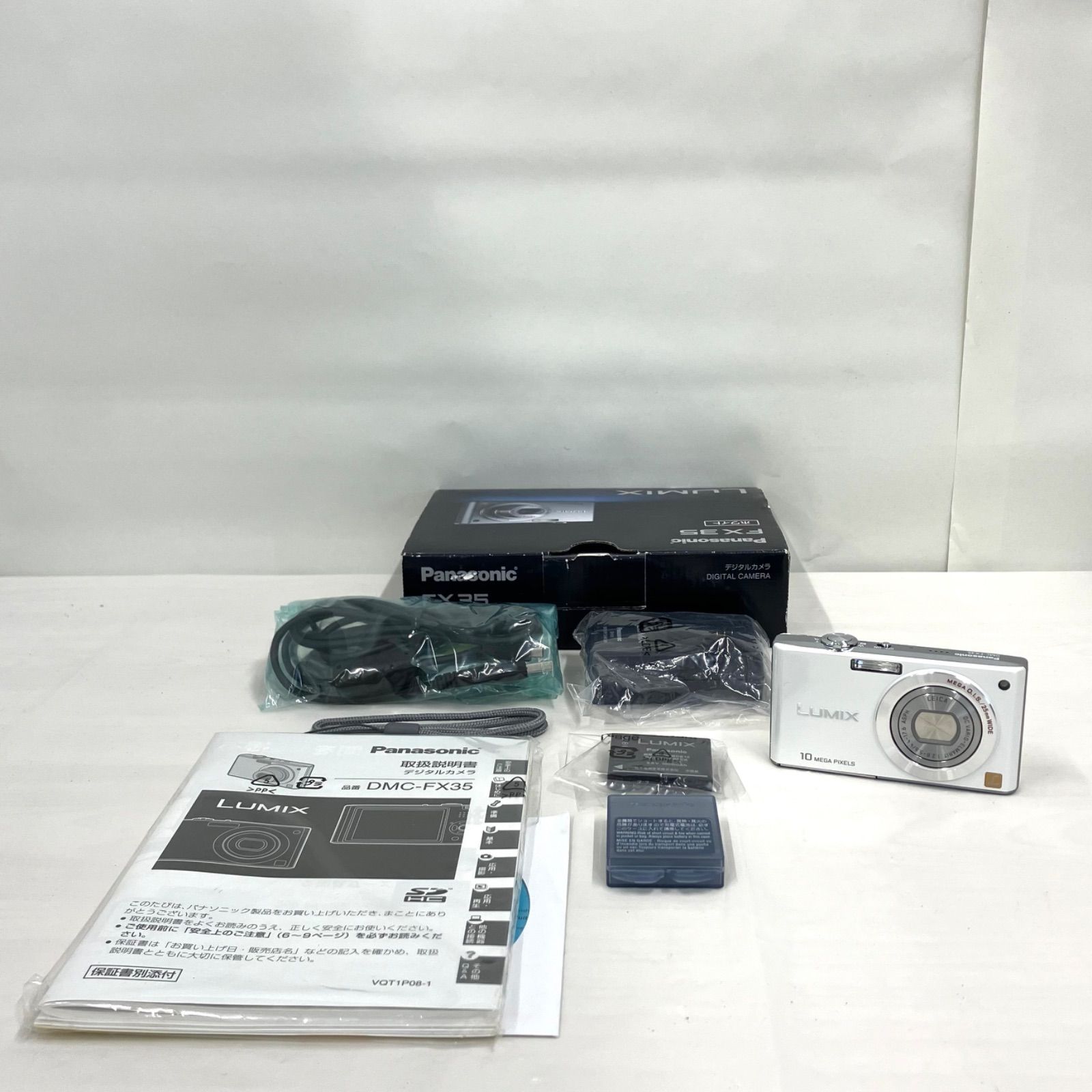 01036 Panasonic Lumix DMC FX35 W パナソニック ルミックス デジタルカメラ デジカメ
