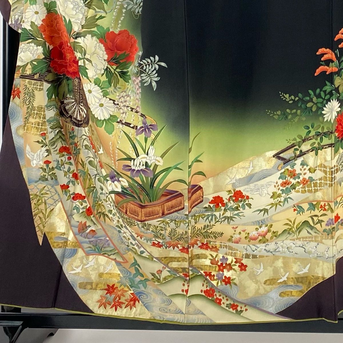 振袖 身丈156cm 裄丈67.5cm 正絹 秀品 【中古】 振袖 身丈156cm 裄丈67cm 正絹 秀品 【中古】の通販 by バイセル