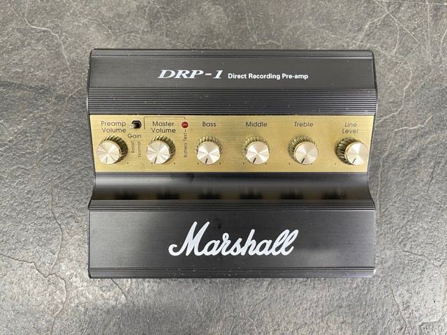 プリアンプ エフェクター 【中古】Marshall マーシャル DRP-1 ダイレクトレコーディング 楽器 機材 ジャンク / 71394