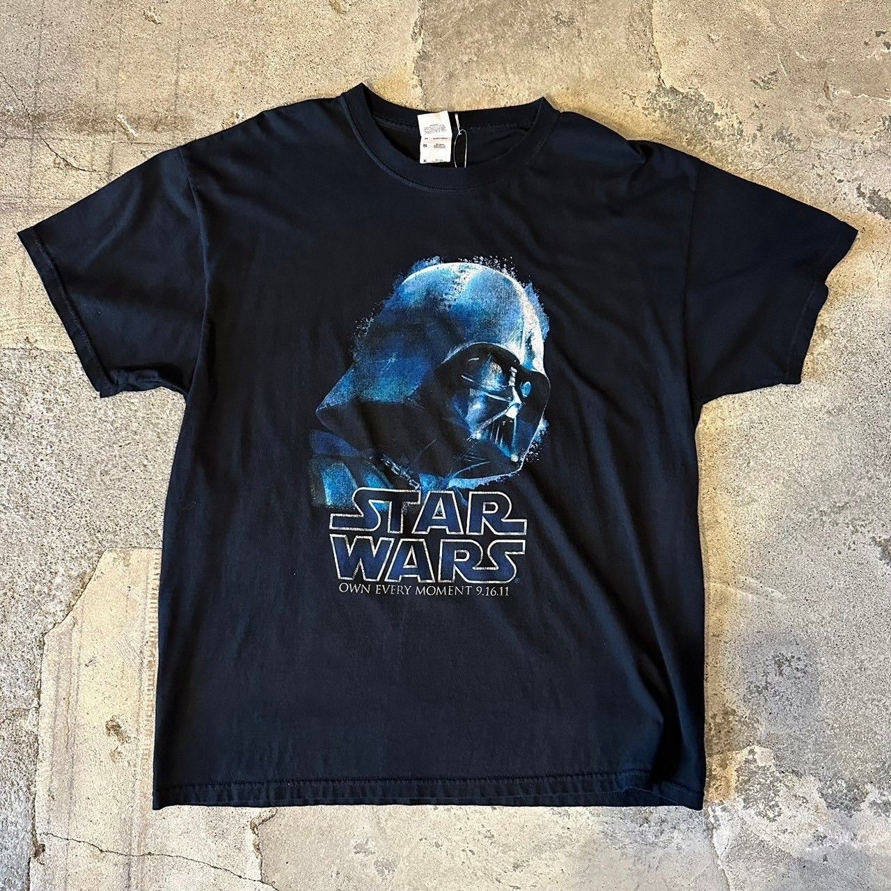 FRUIT OF THE LOOM STAR WARS/スターウォーズ ダースベイダー 黒 Tシャツ XLサイズ