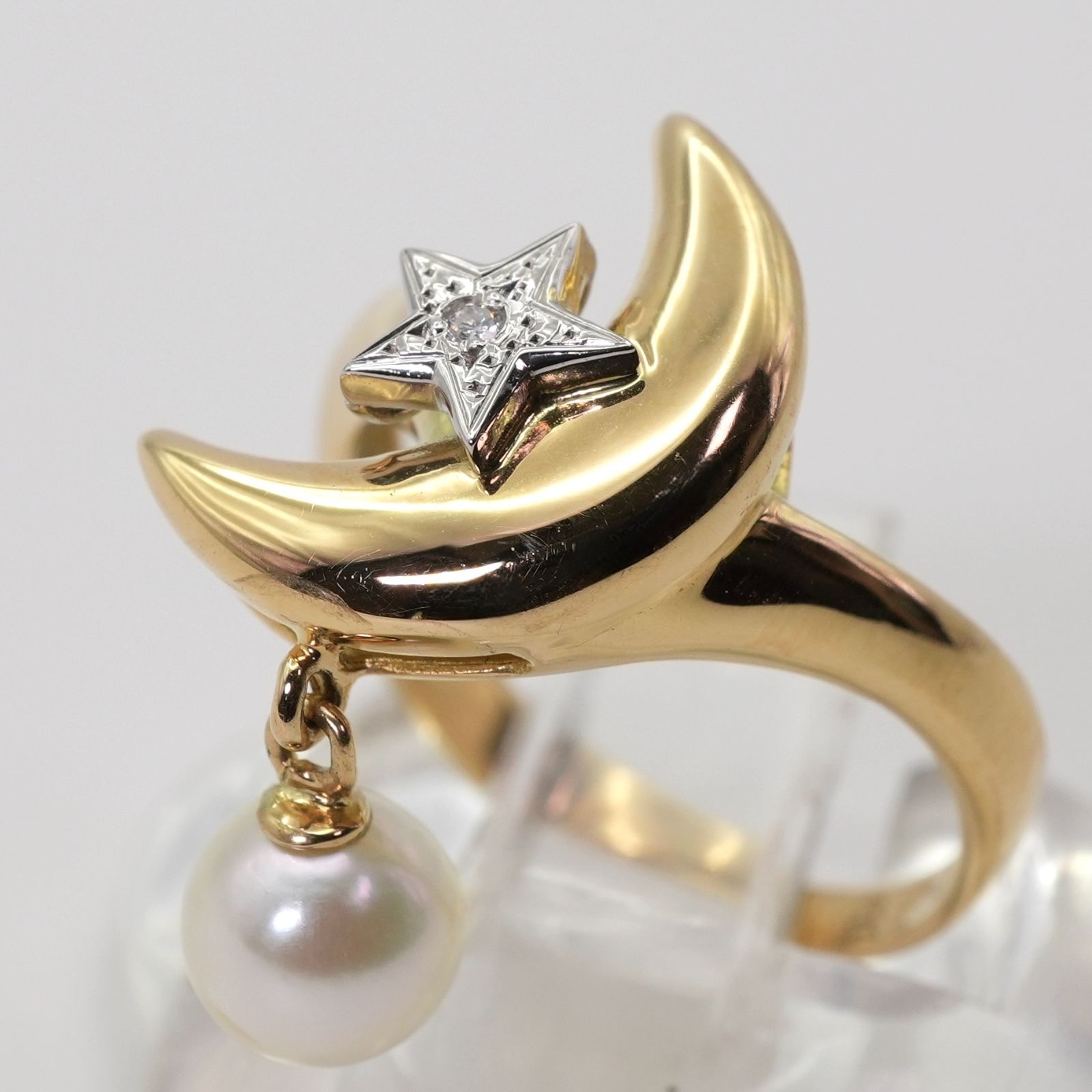 TIFFANY ティファニー ラブノット シルバー リング K18 11号 極美品