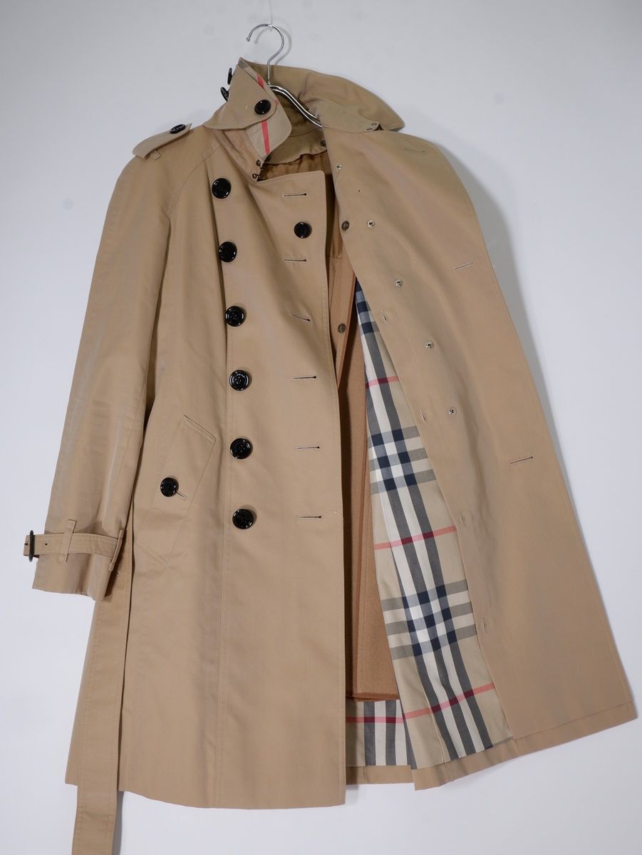 BURBERRY トレンチコート ライナー付 裏地付 メンズ サイズ L