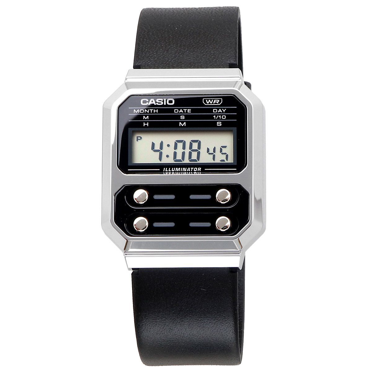 CASIO カシオ A100WE-7B デジタルウォッチ - 時計