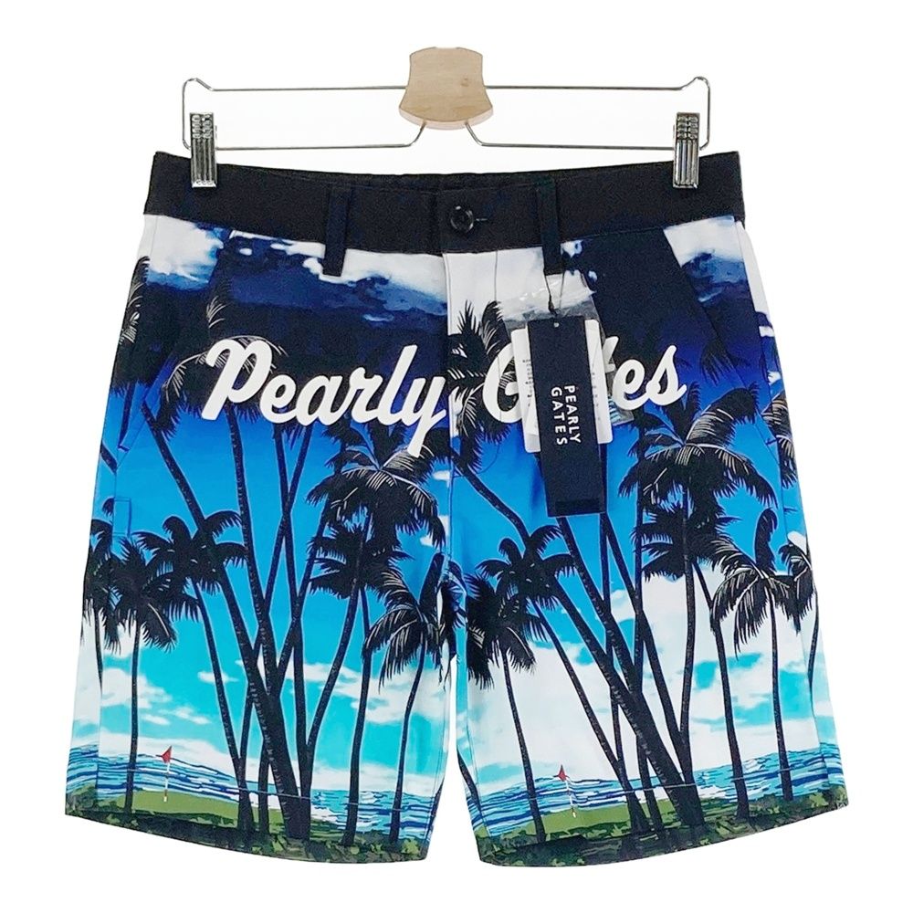 サイズ 4 PEARLY GATES パーリーゲイツ 053-1232611 ハーフパンツ ネイビー系 240101527582 ゴルフウェア メンズ ストスト