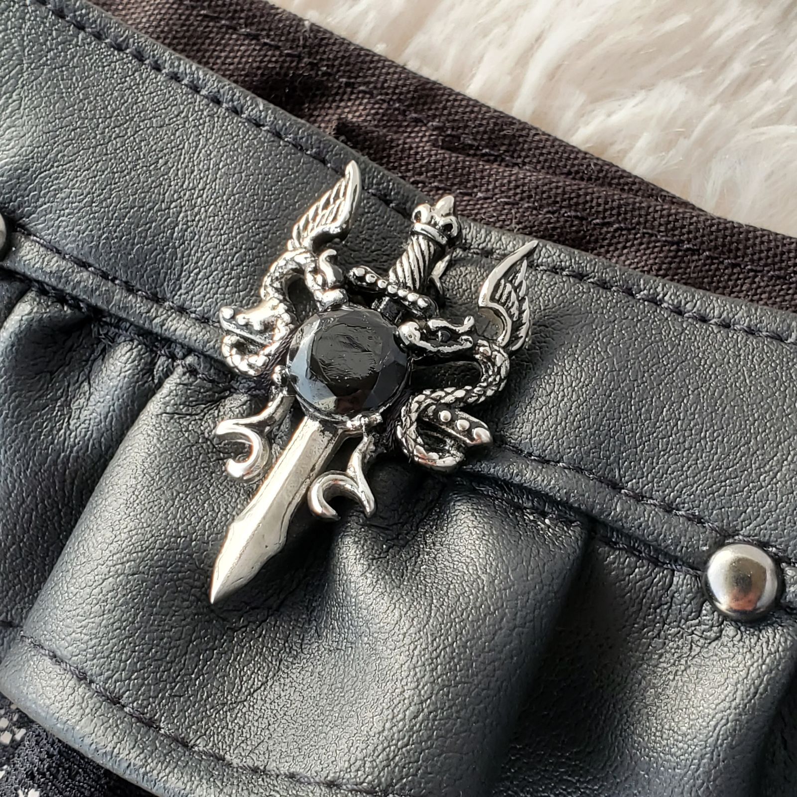 モーゼ　美品★マッキントッシュ　ツイードピーコートキルティングコート モーゼ 美品☆マッキントッシュ ツイードピーコートキルティング