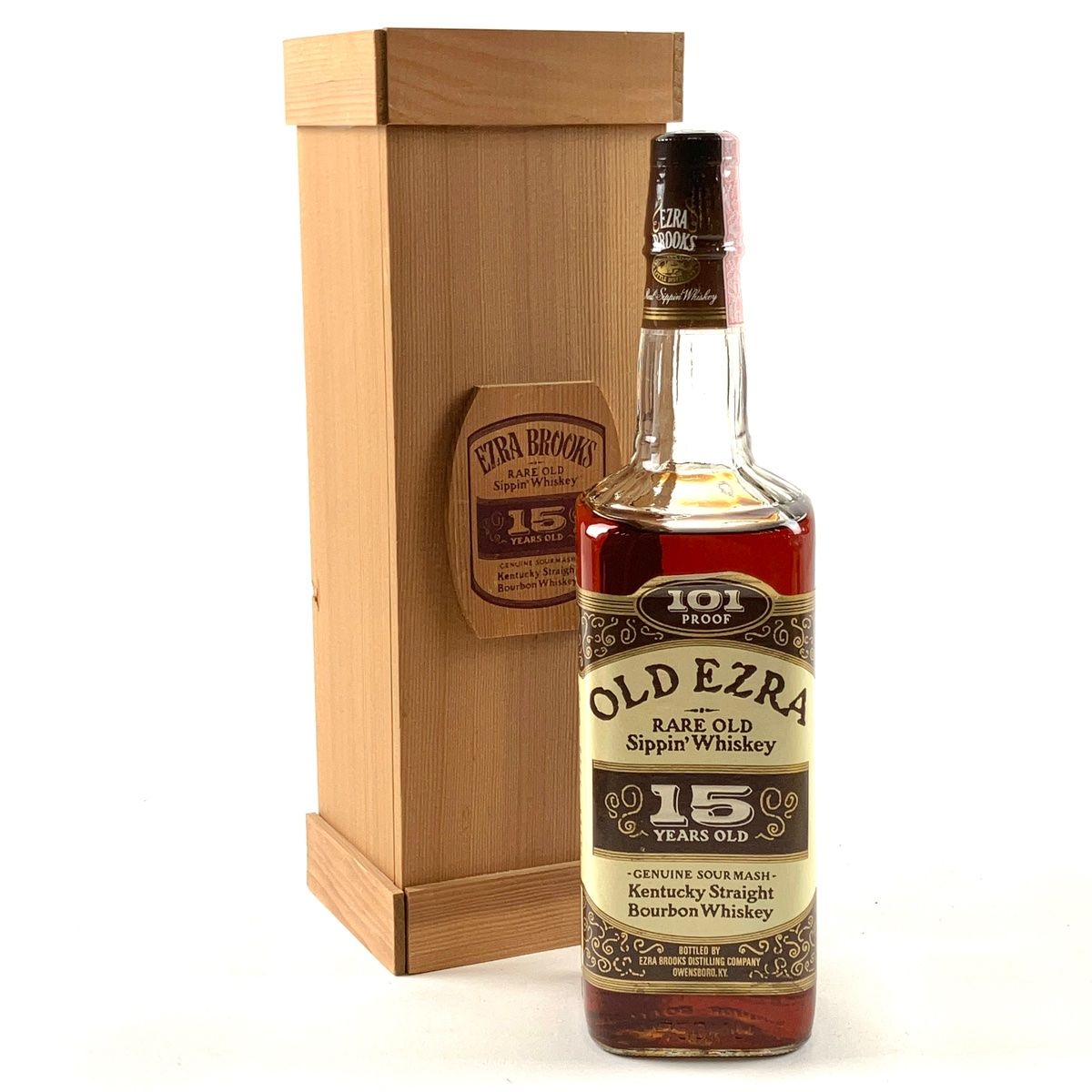 オールド 【同梱不可】オールドエズラ 15年 レアオールド 750ml 50.5 