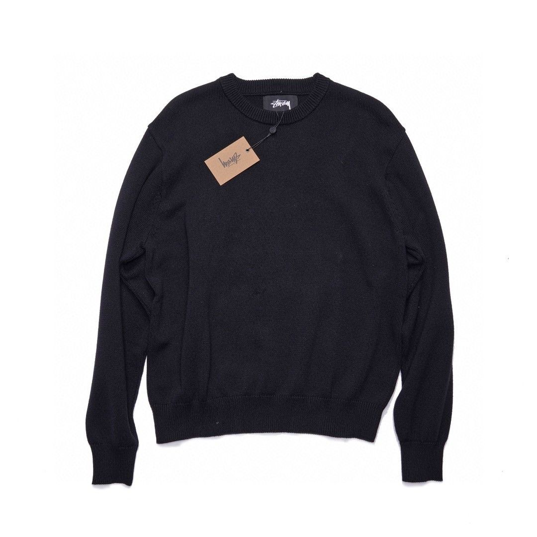 stussy ニット セーター 黒