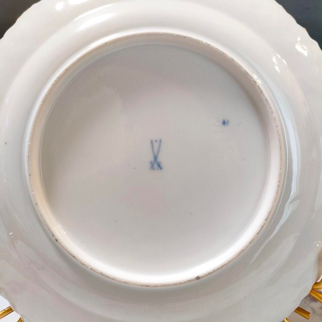 高級品☆ マイセン ビーダーマイヤー スタイル ゴールドレリーフ