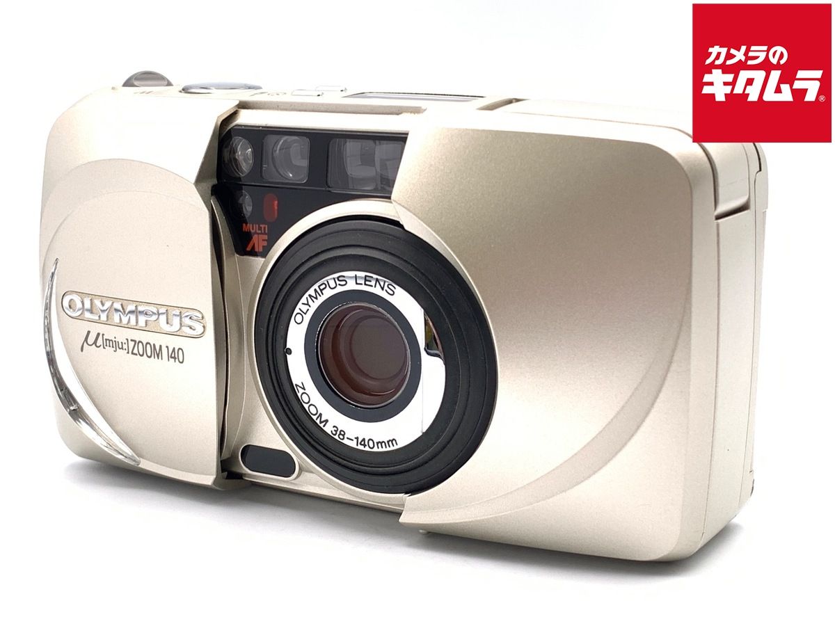 オリンパス μZOOM 140 シャンパンゴールド