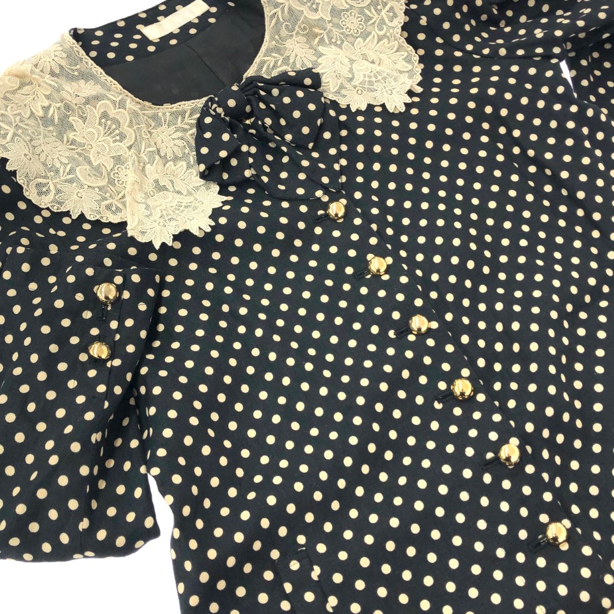 PINK HOUSE ピンクハウス 襟付ワンピース サイズ:表記なし 25PO-25  