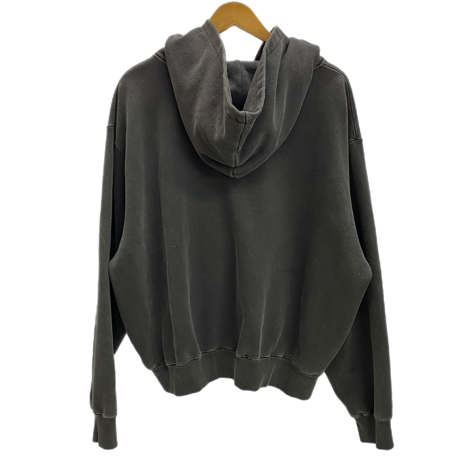 BLESSU パーカー ブレスユー BLESS U Pigment Zip Hoodie Black BU0100 パーカ