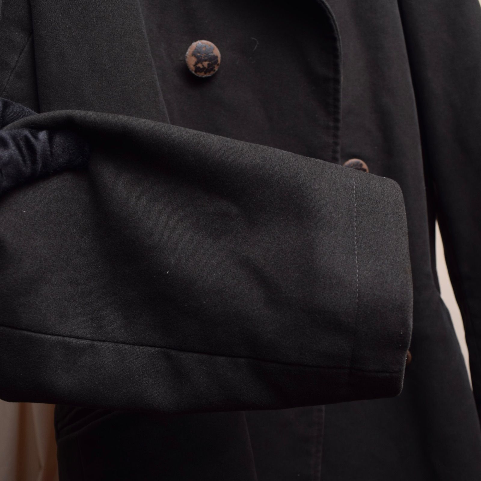 ETRO ウール ダブルブレストコート　新品未使用♡ ZARA ウールブレンドダブルブレストコート 9094/141 ブラック