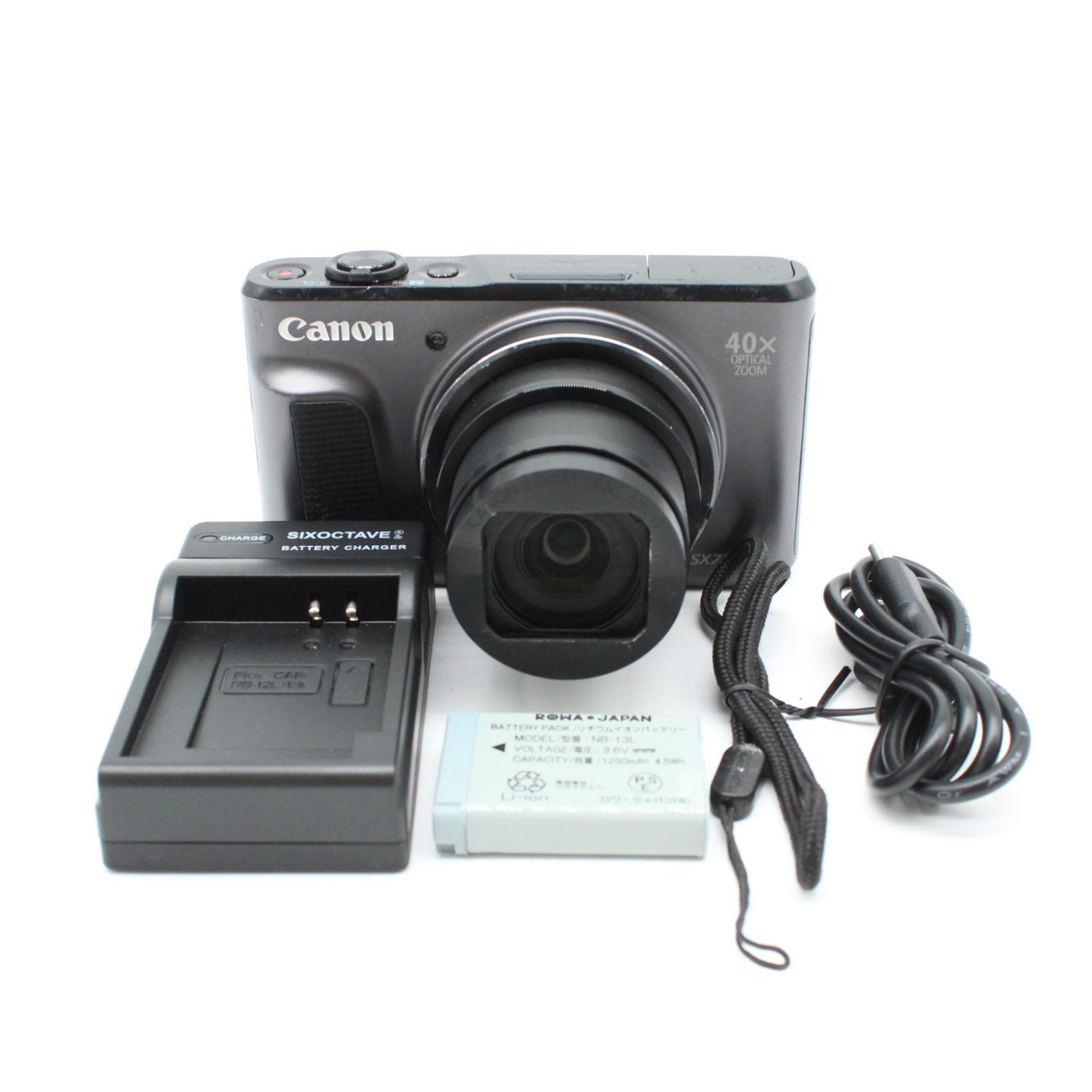 ≪美品≫ Canon PowerShot SX720 HS ボディ ブラック #20250720-2294  