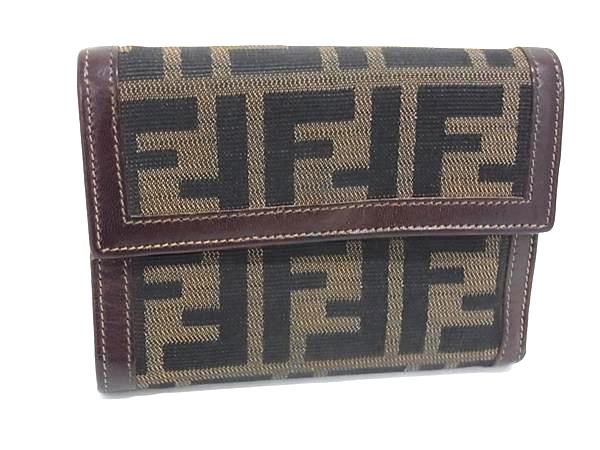 ヴィンテージ　FENDI  フェンディ　 ズッカ柄　 長財布　キャンパス Vintage Gallery Rococo OLD GUCCI 世界No.1のコレクション！