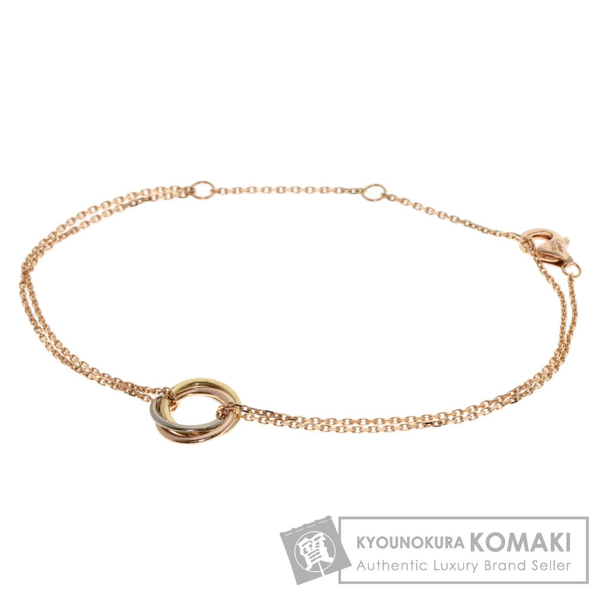CARTIER カルティエ トリニティ スウィート ブレスレット K18YG K18WG K18PG レディース