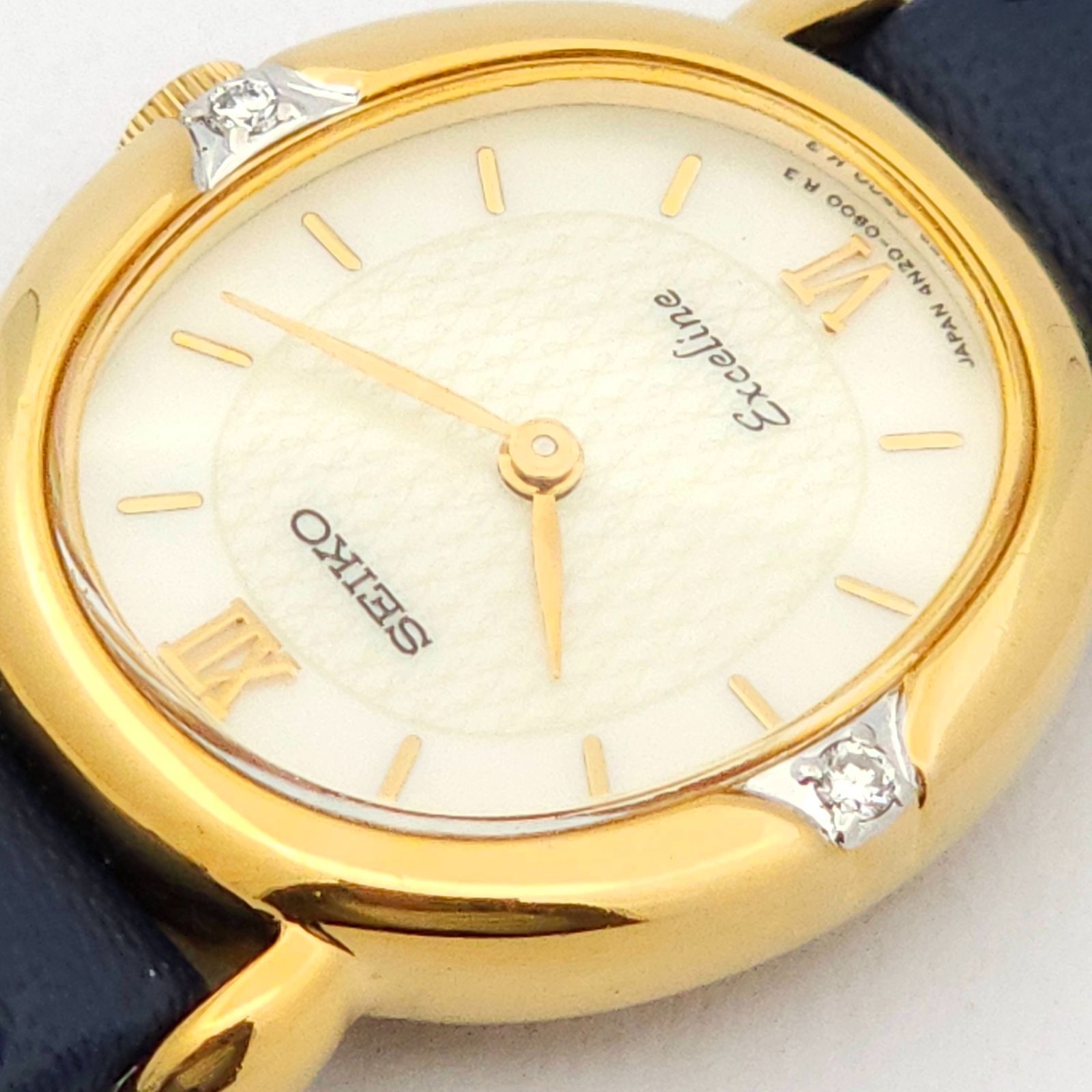 ☆良品 SEIKO セイコー エクセリーヌ 4N20-5240 シェル QZ 動作 ☆良品 SEIKO セイコー エクセリーヌ 4N20-5240 シェル QZ 動作
