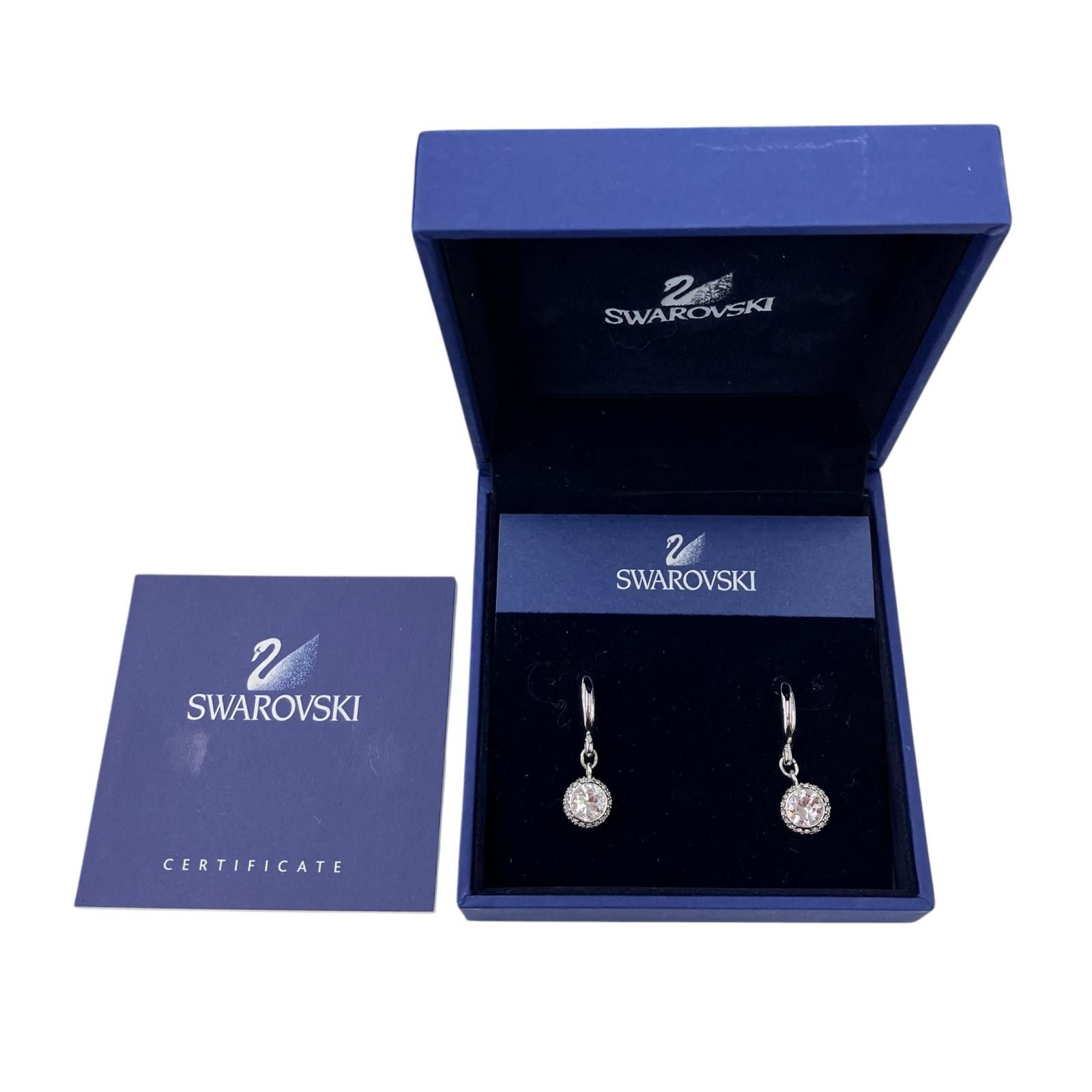 【未使用】スワロフスキー　ピアス 186000 SWAROVSKI スワロフスキー パヴェピアス クリスタル