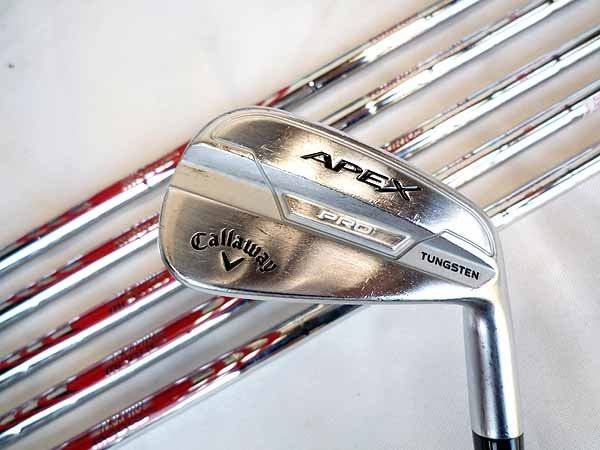キャロウェイ 2021 APEX エイペックス Pro アイアン MODUS3 TOUR105 6本 S 日本仕様