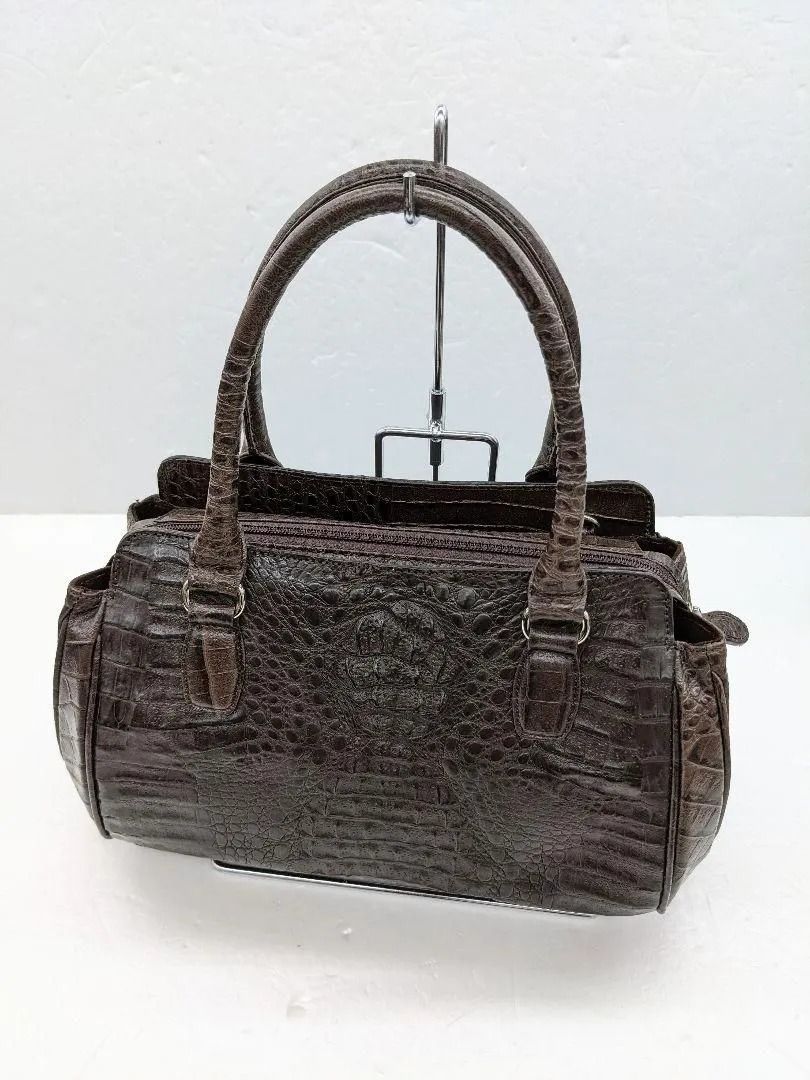 未使用✨BAGFAN バッグファン　クロコダイル　トートバッグ ハンドバッグ　黒 2025年最新】Bagfanの人気アイテム - メルカリ