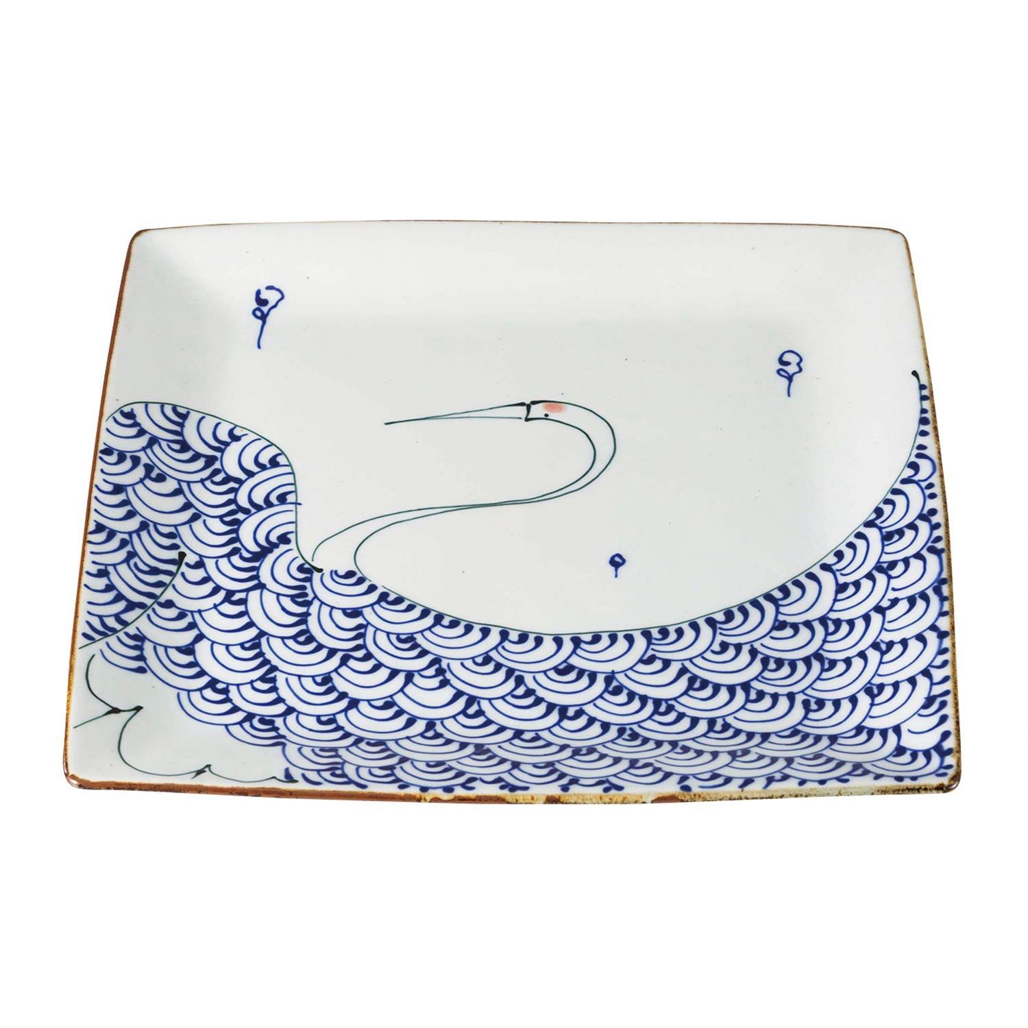 土師窯 朝鮮唐津 尋牛斎 銘「閑座」 朝鮮唐津 皿